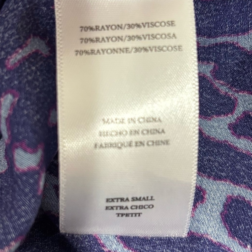 Rails Purple Smocked Blouse with Relaxed Fit - Picture 15 of 15